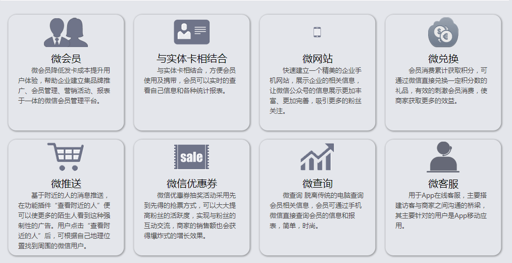 微信會員管理系統